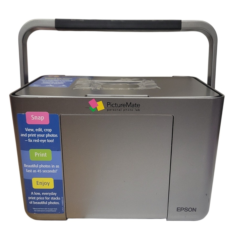 Epson PictureMate Snap Personal Photo Lab Inkjet Printer *untested no cord*